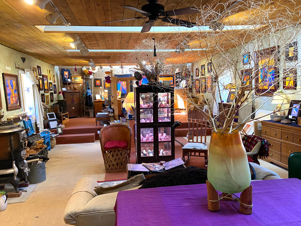 Karen Ahlgren's Studio at 703 County Road 13.2, Garcia, CO 81152